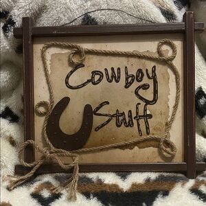 Rustic Cowboy Wall Decor